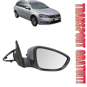 Oglinda Dreapta Volkswagen PASSAT B7 Estate Van (365) din 2011 - 2014, Auto, Reglaj electric, Completa