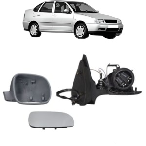 Oglinda Dreapta Volkswagen POLO III CLASSIC (6V2) din 1995 - 2002, Auto, Reglaj electric, Completa - Img 2