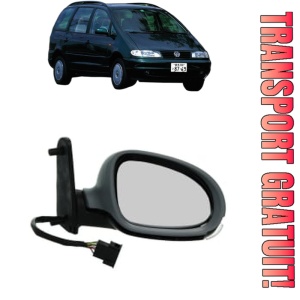 Oglinda Dreapta Volkswagen SHARAN Box Body/MPV (7M_) din 1996 - 2010, Auto, Reglaj electric, Completa