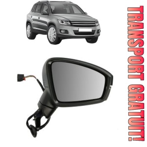 Oglinda Dreapta Volkswagen TIGUAN (5N_) din 2007 - 2018, Auto, Reglaj electric, Completa