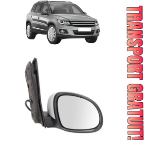 Oglinda Dreapta Volkswagen TIGUAN (5N_) din 2007 - 2018, Auto, Reglaj electric, Completa