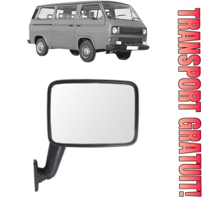 Oglinda Dreapta Volkswagen TRANSPORTER T3 Bus (25_) din 1979 - 1992, Auto, Reglaj manual, Completa
