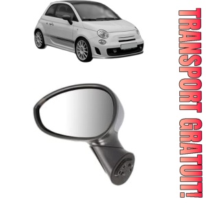 Oglinda Stanga ABARTH 500C / 595C / 695C din 2008 - 2016, Auto, Reglaj electric, Completa