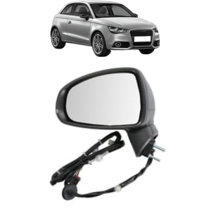 Oglinda Stanga AUDI A1 (8X1, 8XK) din 2010 - 2018, Auto, Reglaj electric, Completa - Img 2