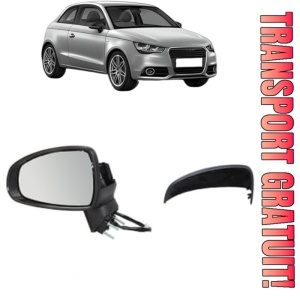 Oglinda Stanga AUDI A1 (8X1, 8XK) din 2010 - 2018, Auto, Reglaj electric, Completa