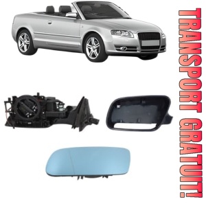 Oglinda Stanga AUDI A4 B6 Convertible (8H7) din 2002 - 2005, Auto, Reglaj electric, Completa