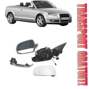 Oglinda Stanga AUDI A4 B6 Convertible (8H7) din 2002 - 2005, Auto, Reglaj electric, Completa