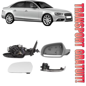 Oglinda Stanga AUDI A4 B8 (8K2) din 2007 - 2015, Auto, Reglaj electric, Completa