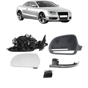 Oglinda Stanga AUDI A5 (8T3) din 2007 - 2017, Auto, Reglaj electric, Completa - Img 2