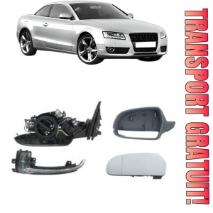 Oglinda Stanga AUDI A5 (8T3) din 2007 - 2017, Auto, Reglaj electric, Completa