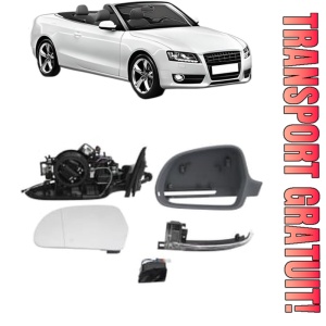 Oglinda Stanga AUDI A5 Convertible (8F7) din 2009 - 2017, Auto, Reglaj electric, Completa