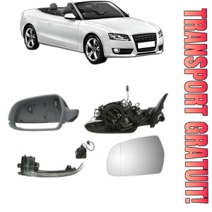 Oglinda Stanga AUDI A5 Convertible (8F7) din 2009 - 2017, Auto, Reglaj electric, Completa