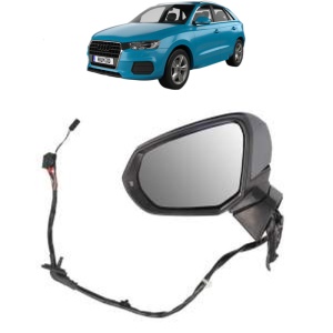 Oglinda Stanga AUDI Q3 (F3B) din 2018 - 2021, Auto, Reglaj electric, Completa - Img 2