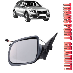 Oglinda Stanga AUDI Q5 (8RB) din 2008 - 2017, Auto, Reglaj electric, Completa