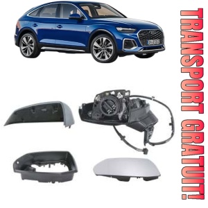 Oglinda Stanga AUDI Q5 Sportback (FYT) din 2020 - 2021, Auto, Reglaj electric, Completa