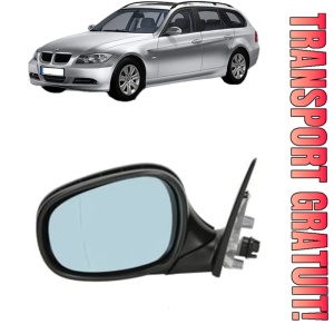 Oglinda Stanga BMW Seria 3 Touring (E91) din 2004 - 2012, Auto, Reglaj electric, Completa