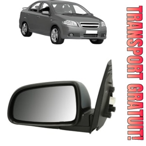 Oglinda Stanga CHEVROLET AVEO / KALOS Hatchback (T250, T255) din 2006 - 2012, Auto, Reglaj electric, Completa