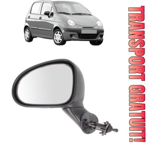 Oglinda Stanga CHEVROLET MATIZ (M200, M250) din 2005 - 2013, Auto, Reglaj mecanic, Completa
