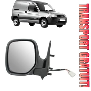 Oglinda Stanga CITROEN BERLINGO / BERLINGO FIRST Box Body/MPV (M_) din 1996 - 2011, Auto, Reglaj electric, Completa