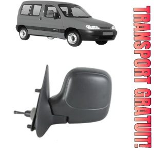 Oglinda Stanga CITROEN BERLINGO / BERLINGO FIRST MPV (MF_, GJK_, GFK_) din 1996 - 2011, Auto, Reglaj mecanic, Completa
