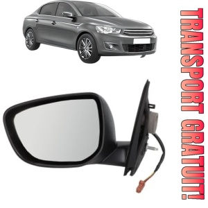 Oglinda Stanga CITROEN C-ELYSEE (DD_) din 2012 - 2018, Auto, Reglaj electric, Completa