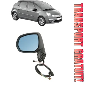 Oglinda Stanga CITROEN C4 PICASSO I MPV (UD_) din 2006 - 2013, Auto, Reglaj electric, Completa
