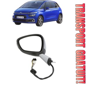 Oglinda Stanga CITROEN C4 SPACETOURER (3D_) din 2018 - 2019, Auto, Reglaj electric, Completa