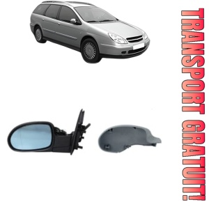 Oglinda Stanga CITROEN C5 I Break (DE_) din 2001 - 2004, Auto, Reglaj electric, Completa