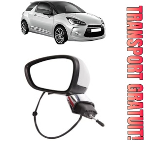 Oglinda Stanga CITROEN DS3 (SA_) din 2009 - 2015, Auto, Reglaj electric, Completa