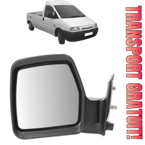 Oglinda Stanga CITROEN JUMPY I Platform/Chassis (BU_, BV_, BW_, BX_) din 1999 - 2006, Auto, Reglaj manual, Completa