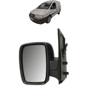 Oglinda Stanga CITROEN JUMPY II Platform/Chassis din 2006 - 2016, Auto, Reglaj mecanic, Completa - Img 2