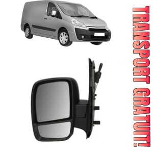 Oglinda Stanga CITROEN JUMPY II Van din 2007 - 2016, Auto, Reglaj manual, Completa