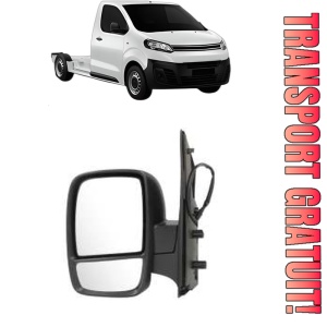 Oglinda Stanga CITROEN JUMPY III Platform/Chassis (V_) din 2016 - 2025, Auto, Reglaj electric, Completa