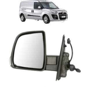 Oglinda Stanga FIAT DOBLO Bus (263_) din 2010 - 2023, Auto, Reglaj mecanic, Completa - Img 2