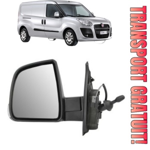 Oglinda Stanga FIAT DOBLO Bus (263_) din 2010 - 2023, Auto, Reglaj mecanic, Completa