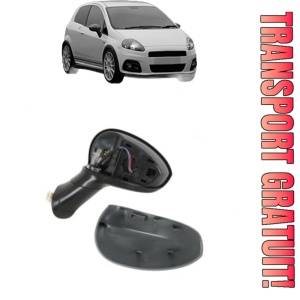 Oglinda Stanga FIAT GRANDE PUNTO Van (199_) din 2006 - 2013, Auto, Reglaj electric, Completa