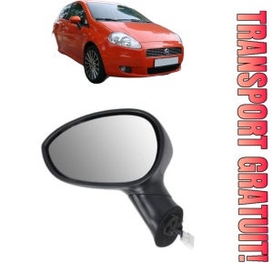 Oglinda Stanga FIAT PUNTO (199_) din 2012 - 2018, Auto, Reglaj electric, Completa