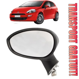Oglinda Stanga FIAT PUNTO EVO Hatchback Van (199_) din 2009 - 2012, Auto, Reglaj electric, Completa