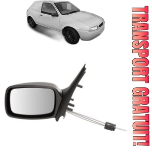 Oglinda Stanga FORD FIESTA Hatchback Van (JV_) din 1998 - 2003, Auto, Reglaj mecanic, Completa