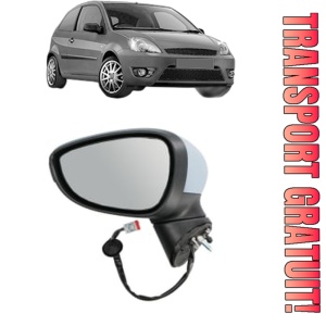 Oglinda Stanga FORD FIESTA V Van din 2002 - 2010, Auto, Reglaj electric, Completa