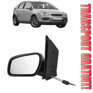 Oglinda Stanga FORD FOCUS II (DA_, HCP, DP) din 2004 - 2012, Auto, Reglaj mecanic, Completa