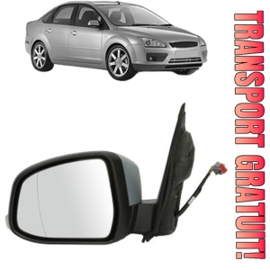 Oglinda Stanga FORD FOCUS II Saloon (DB_, FCH, DH) din 2005 - 2012, Auto, Reglaj electric, Completa