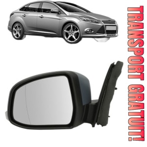Oglinda Stanga FORD FOCUS III Saloon din 2010 - 2020, Auto, Reglaj electric, Completa