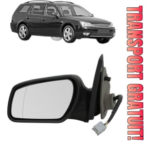 Oglinda Stanga FORD MONDEO III Turnier (BWY) din 2000 - 2007, Auto, Reglaj electric, Completa