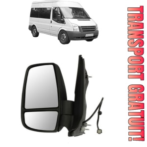 Oglinda Stanga FORD TRANSIT Bus (FD_ _, FB_ _, FS_ _, FZ_ _, FC_ _) din 2000 - 2014, Auto, Reglaj electric, Completa