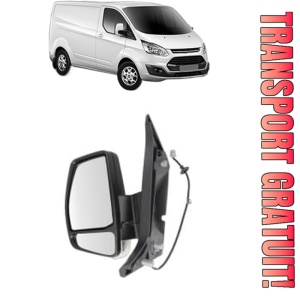 Oglinda Stanga FORD TRANSIT CUSTOM V362 Van (FY, FZ) din 2012 - 2023, Auto, Reglaj manual, Completa