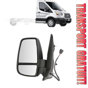 Oglinda Stanga FORD TRANSIT V363 Platform/Chassis (FED, FFD) din 2013 - 2025, Auto, Reglaj electric, Completa