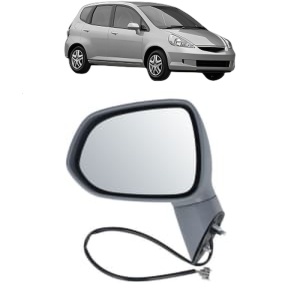 Oglinda Stanga HONDA JAZZ II (GD_, GE3, GE2) din 2002 - 2008, Auto, Reglaj electric, Completa - Img 2