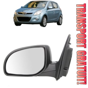 Oglinda Stanga HYUNDAI i20 I (PB, PBT) din 2008 - 2015, Auto, Reglaj electric, Completa