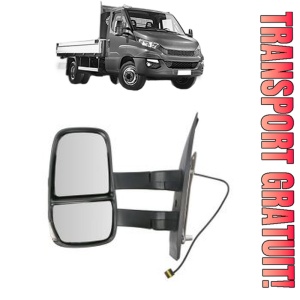 Oglinda Stanga IVECO DAILY VI Platform/Chassis din 2014 - 2022, Auto, Reglaj manual, Completa